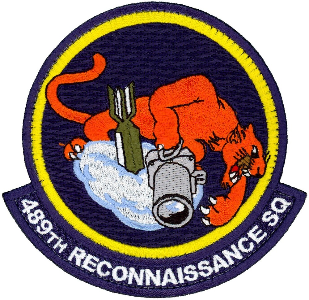 USAF 489th RECONNAISSANCE SQUADRON PATCH