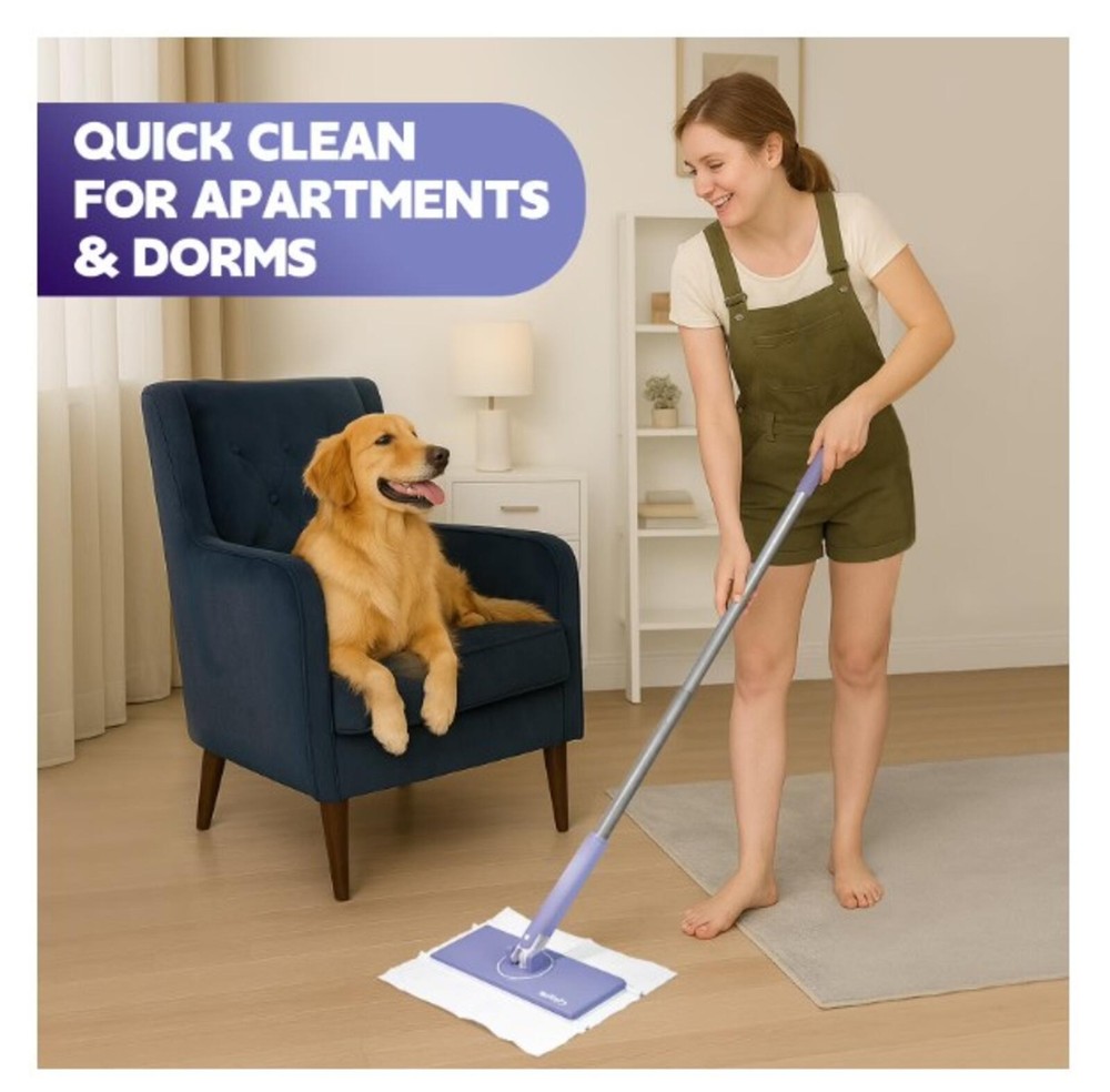 Disposable Sweeper Dust Mop-Compatible with Swiffer Pads