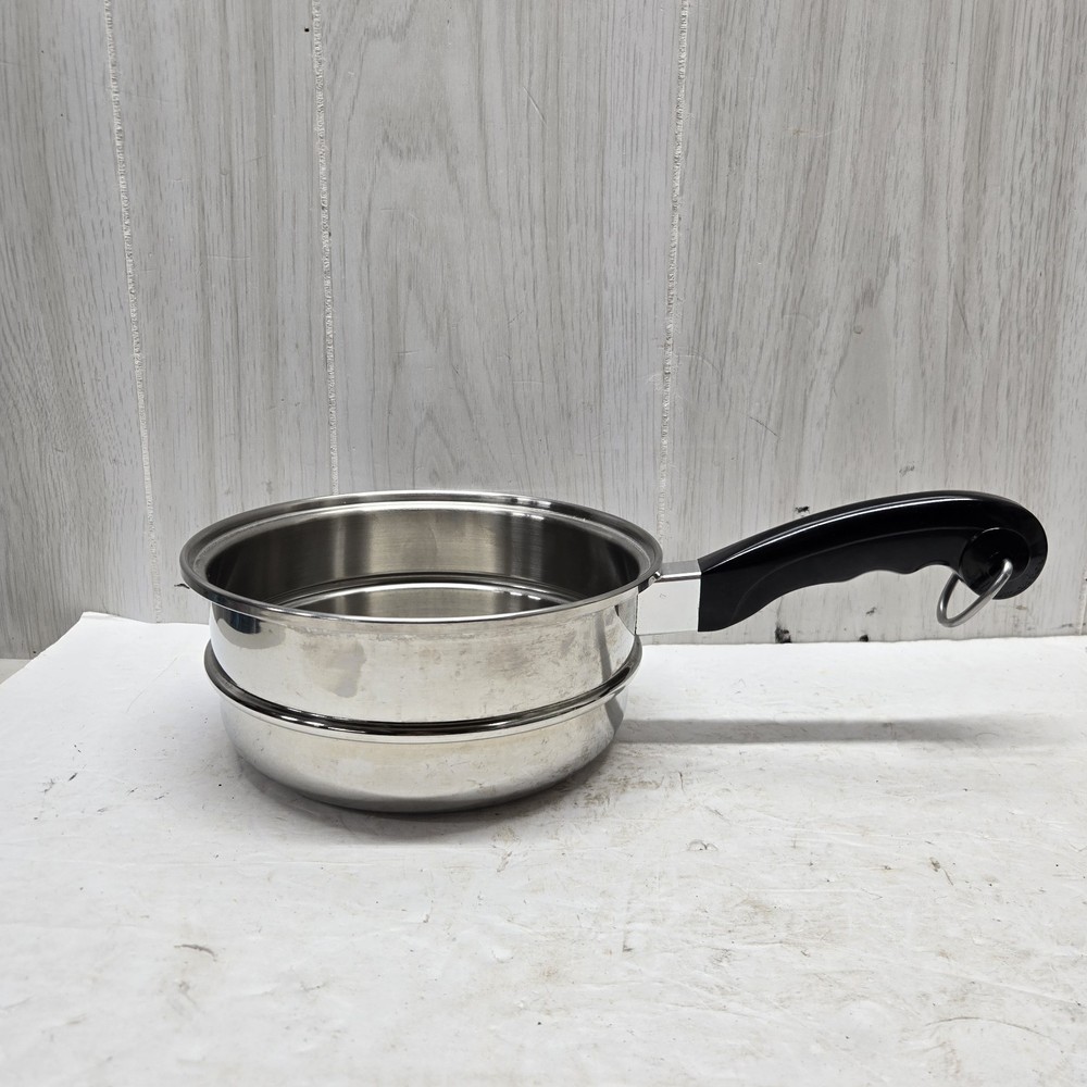 Saladmaster 8” Strainer/Steamer Insert Stainless Steel With Handle