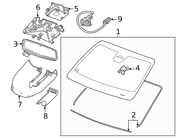 Genuine GM Front Camera 85026803