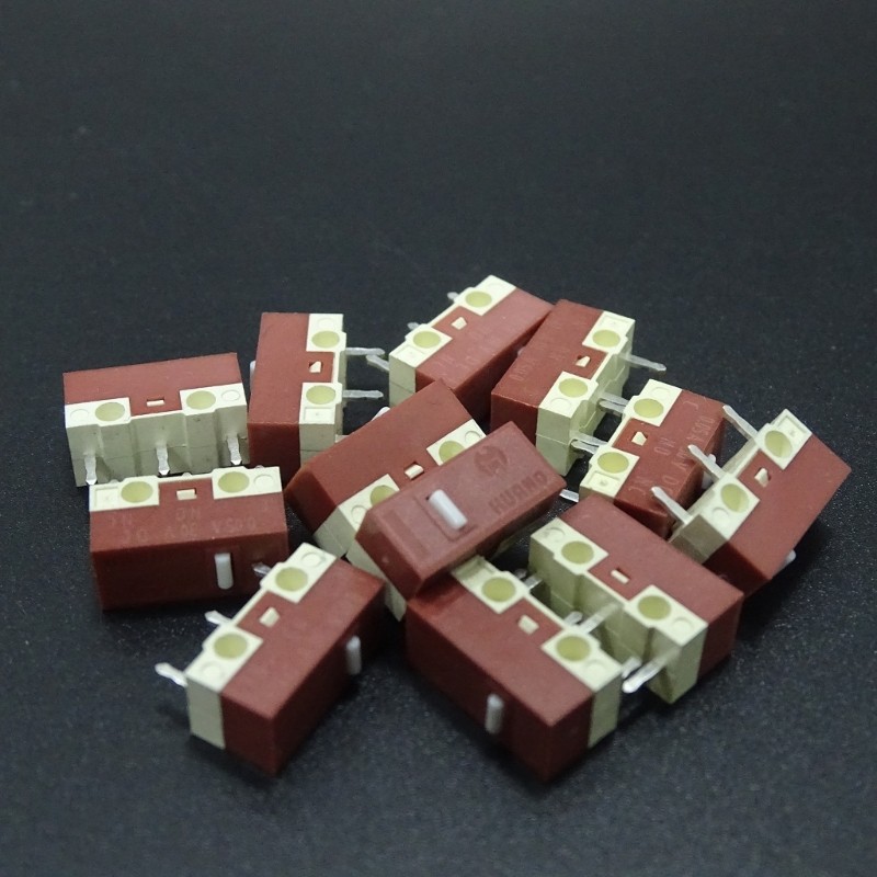 8Piece/Set Mouse Micro Switch Micro Mute Button HUANO Silent Mouse Microswitch