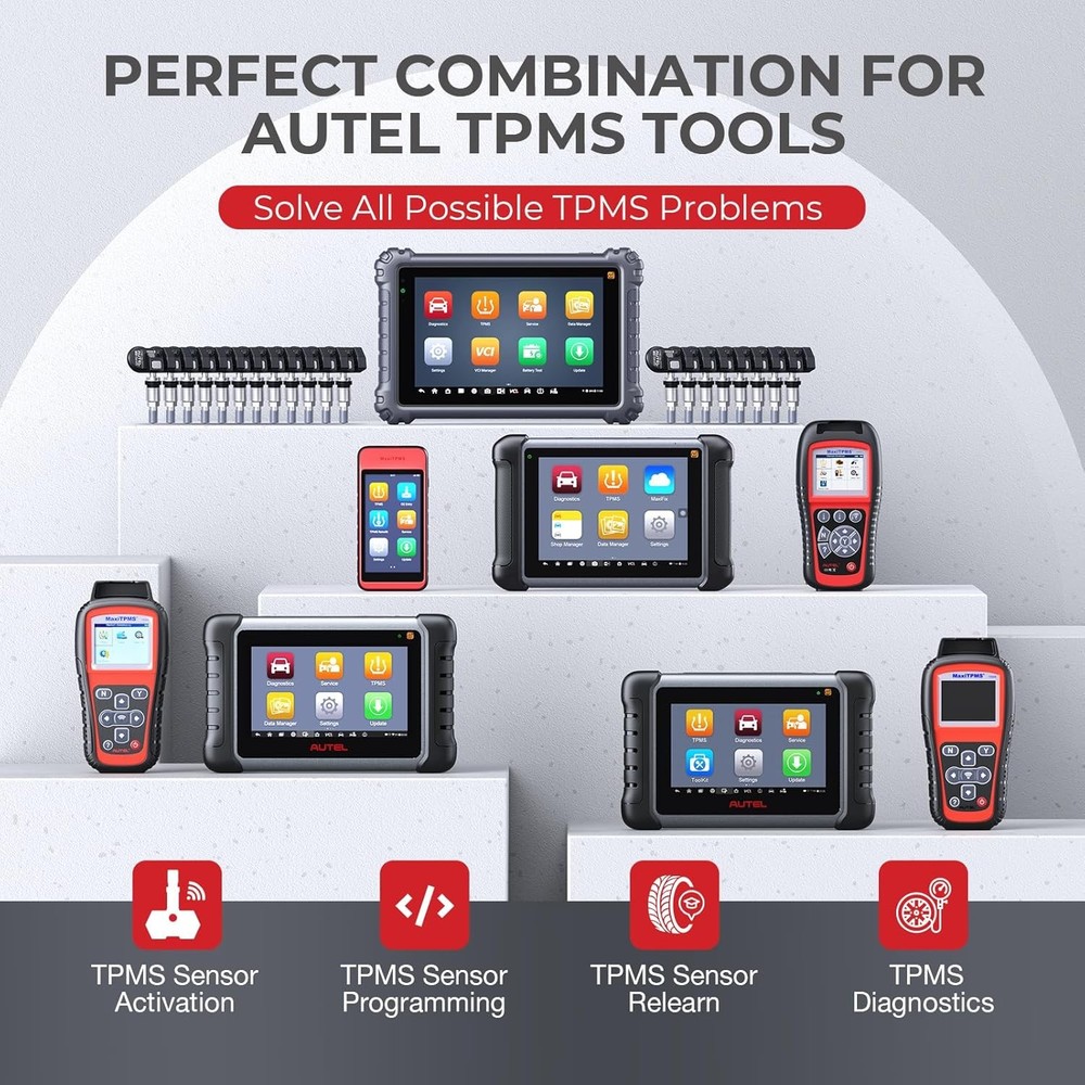 20PCS Autel MX-Sensor Programmable TPMS Sensor for Universal Tire Pressure Tool