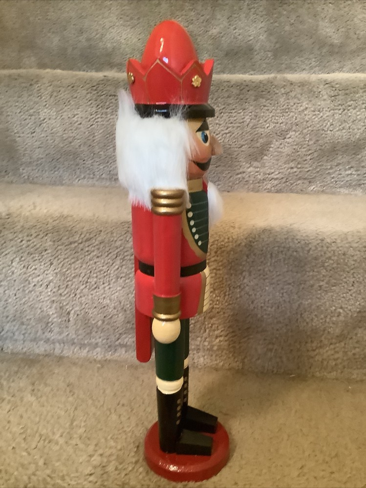 Christmas Nutcracker King 15” Tall