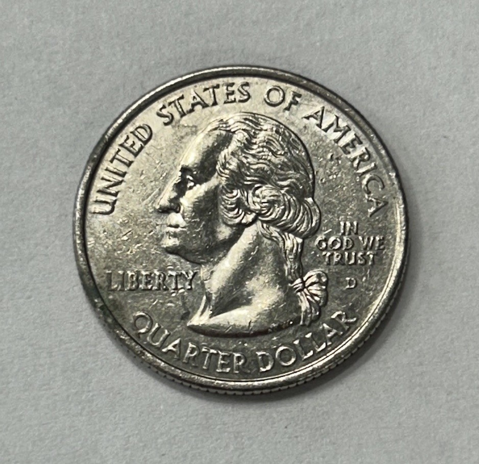 2004 D Extra Leaf High Wisconsin State Quarter Error Coin