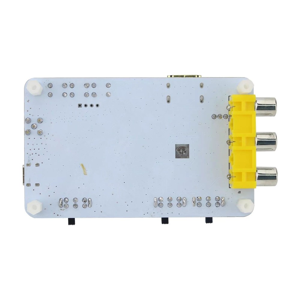 White Analog TVs Signal Transmitter Home Analog TV Transmitter w/ OLED Screen