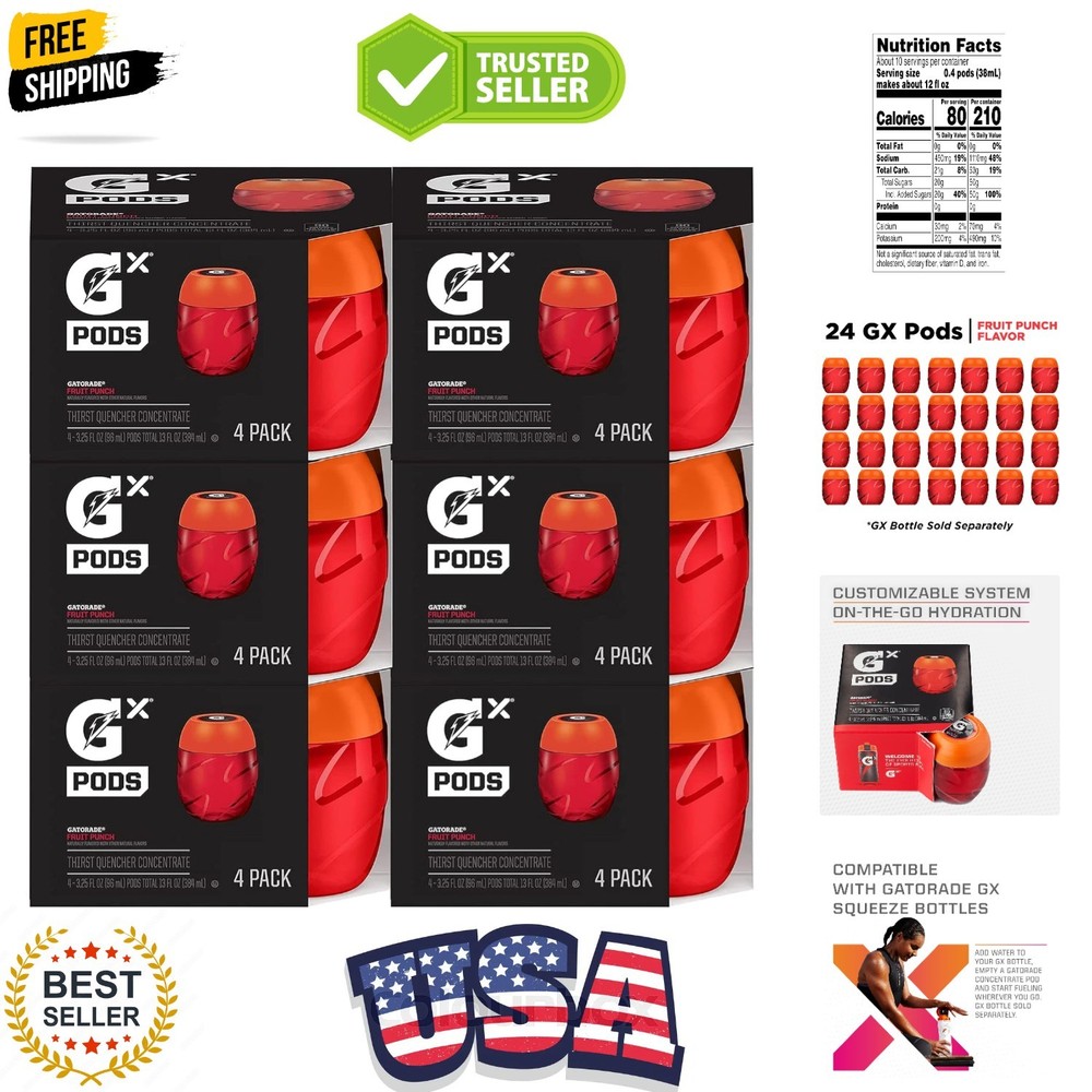 Gx Pods Fruit Punch 24ct