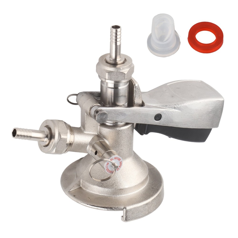 G5/8 S Type Brewing Draft Beer Keg Taps Coupler Dispenser For Home Bars Pubs USA
