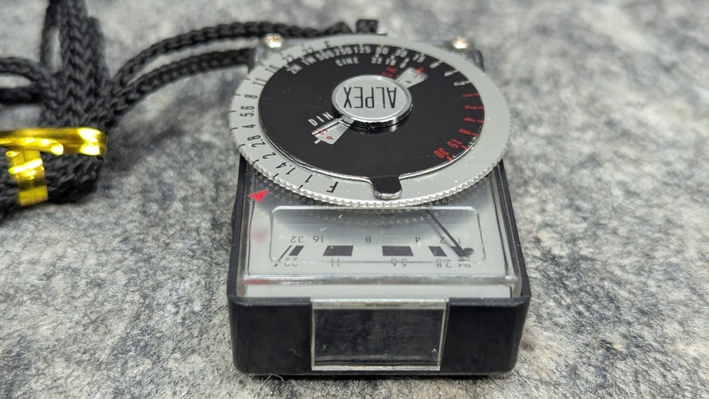 🔥Works🔥 Vintage Alpex Light Exposure Meter