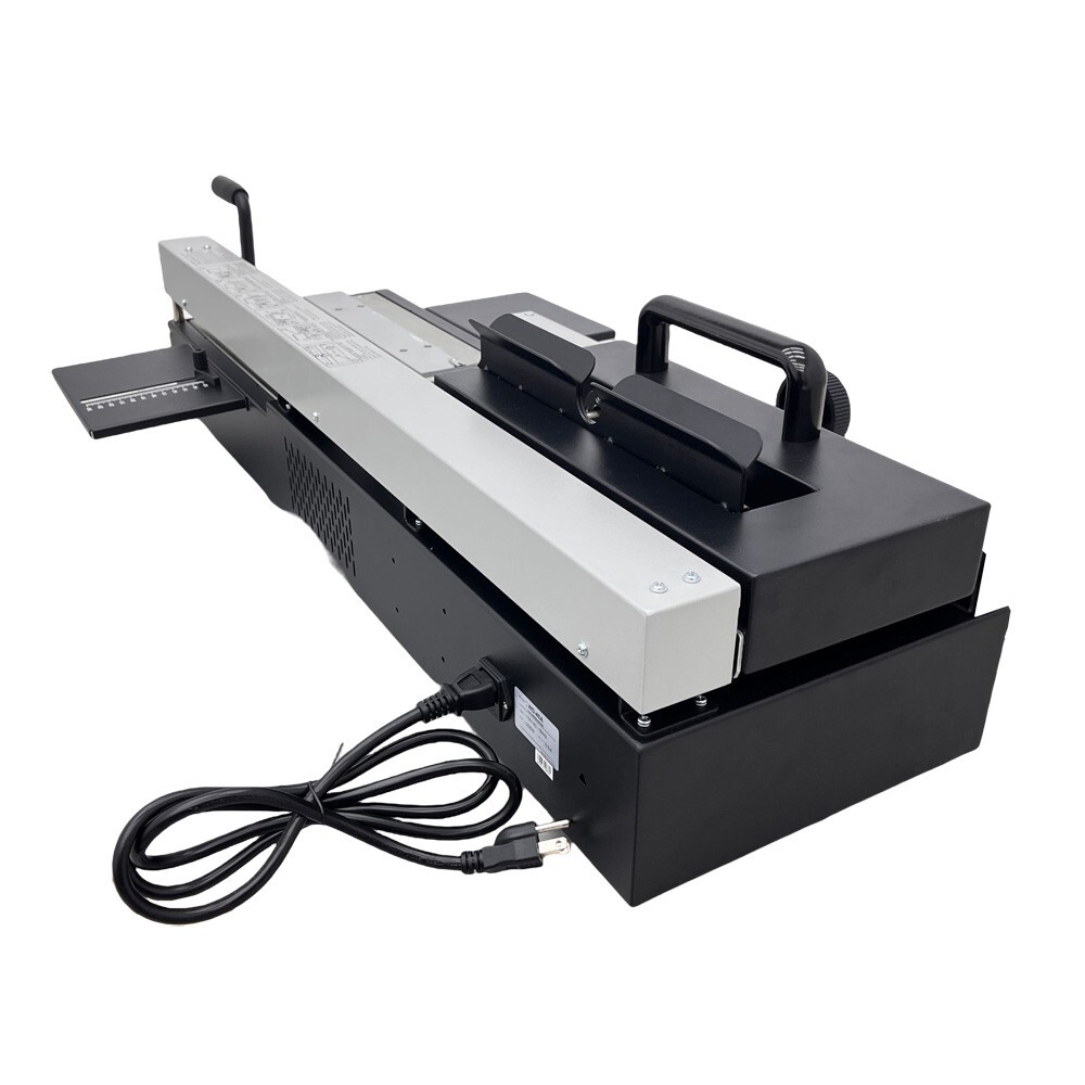 A4 Double Roll Applicator Desktop Hot Melt Glue Binding Machine Hot Glue Binder