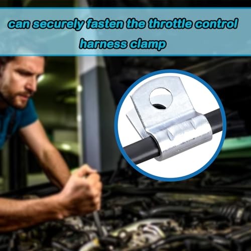 Cable Guide Clamps for Engine Throttle, Compressor Speed Control and