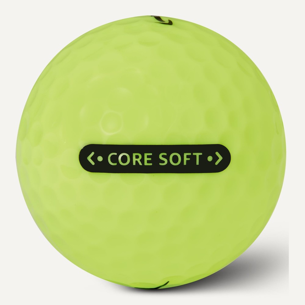Core Soft Golf Balls 24 Pack Yellow