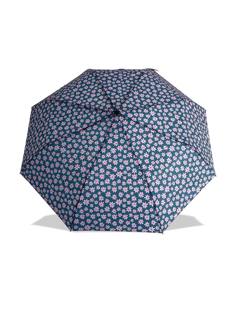 Misty Harbor 42" Automatic Open Rain Umbrella, Love Daisy