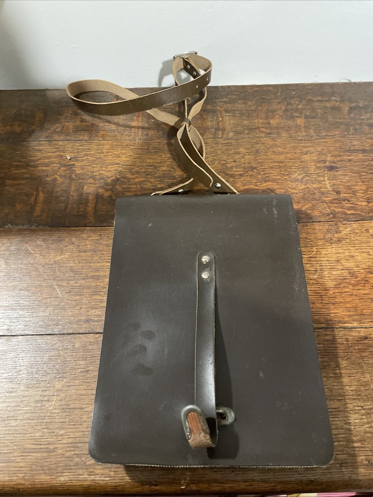 Soviet Officers 1975 Military Map Case