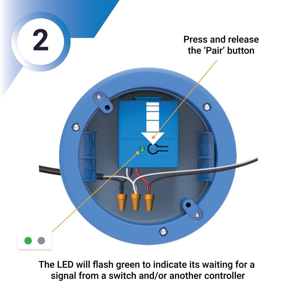 Levven 10A On/Off Controller (UL & ETL Listed) for Wireless Light Switch Kit,...