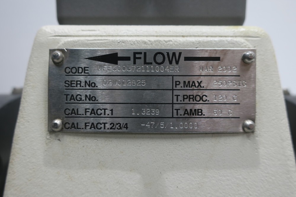 Abb MFE500372111004ER Magmaster Magnetic Flow Meter