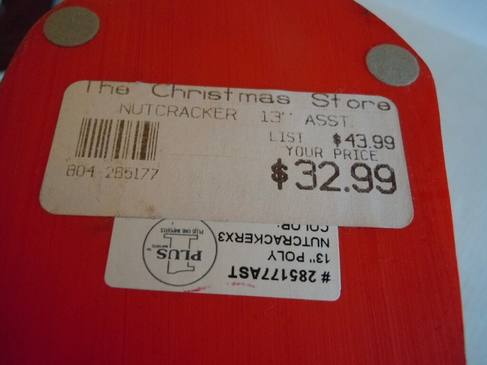 13" Poly Nutcracker with Herald's Trumpet