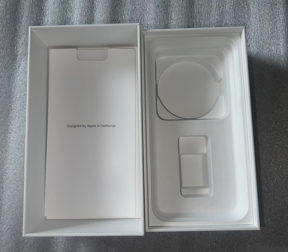 Apple Iphone XR Empty Box Only For Blue 64 GB Phone