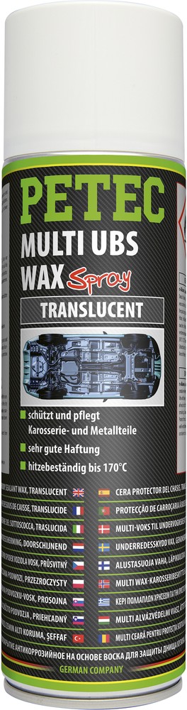 Petec Multi UBS Wax Transparent 500ml