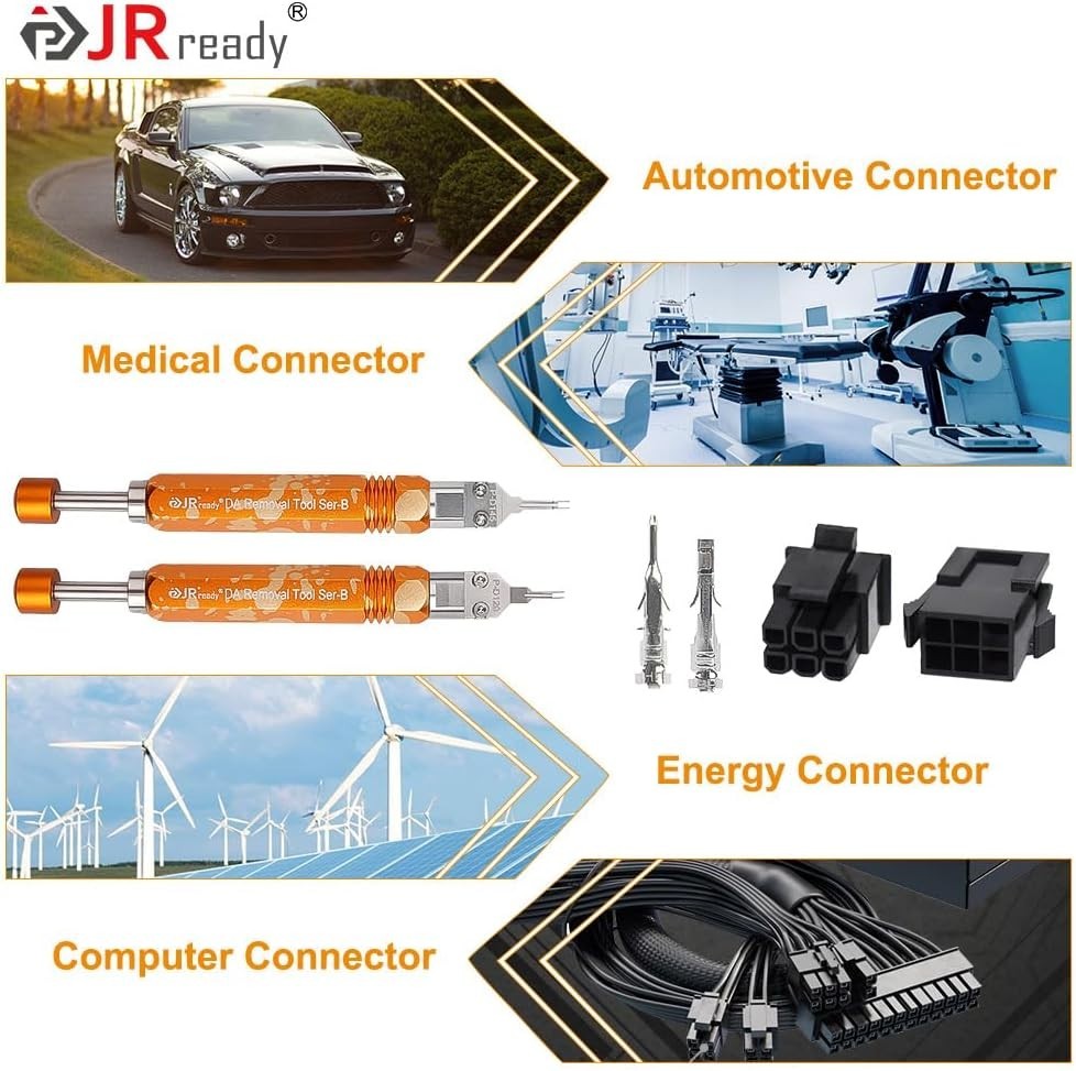 2Pcs Molex Pin Extractors Microfit Remover Terminal Release Tool Kit for Mole...