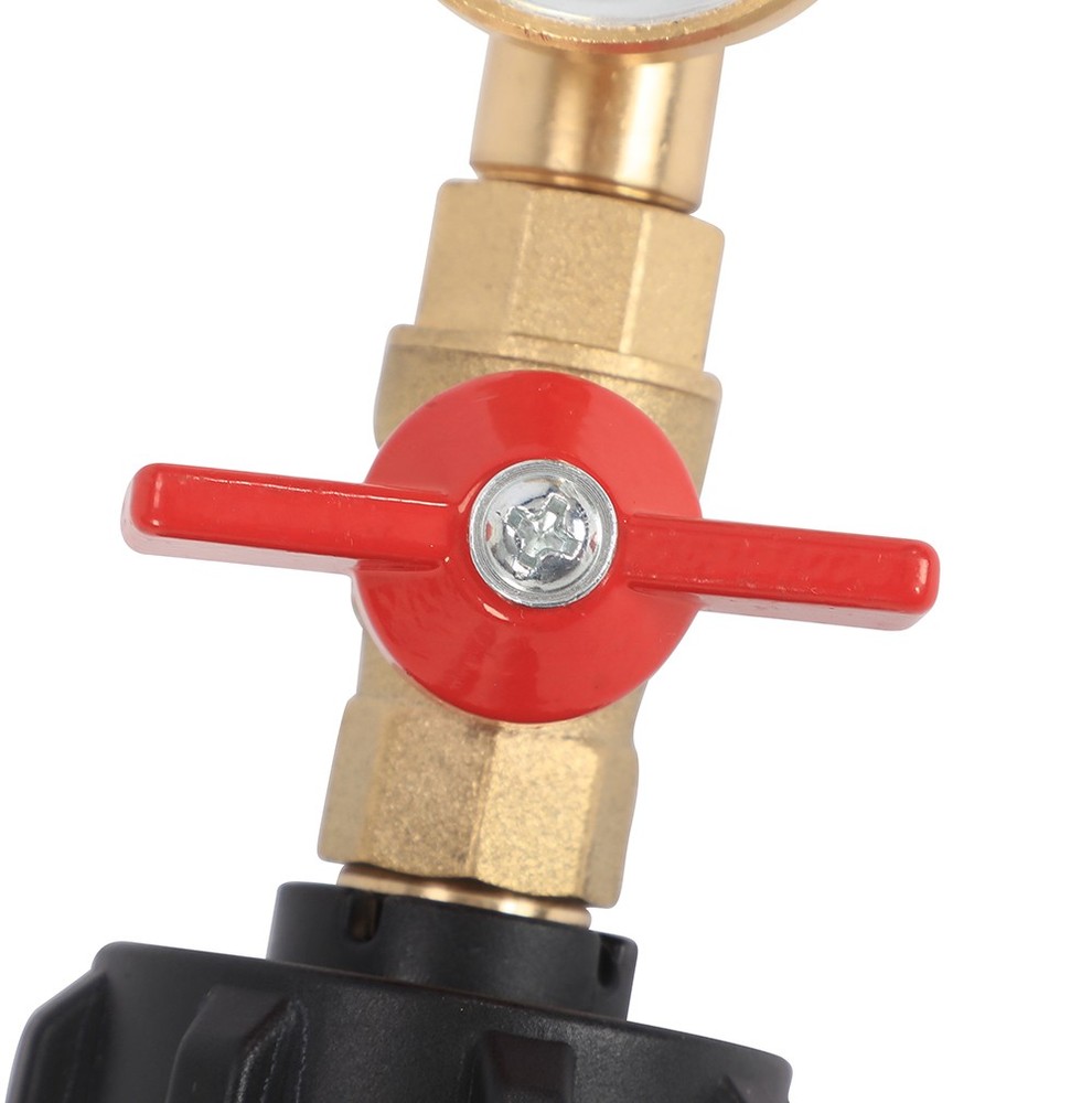 With Gauge & Control Valve Propane Refill Kit for Bottles