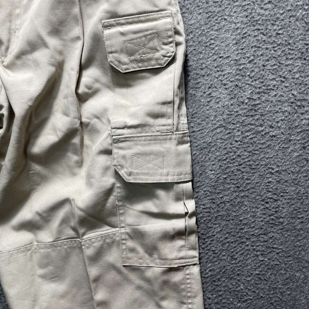 Tact Gear Take Command Tactical Pants Size 34 Medium Regular Tan Khaki Cotton