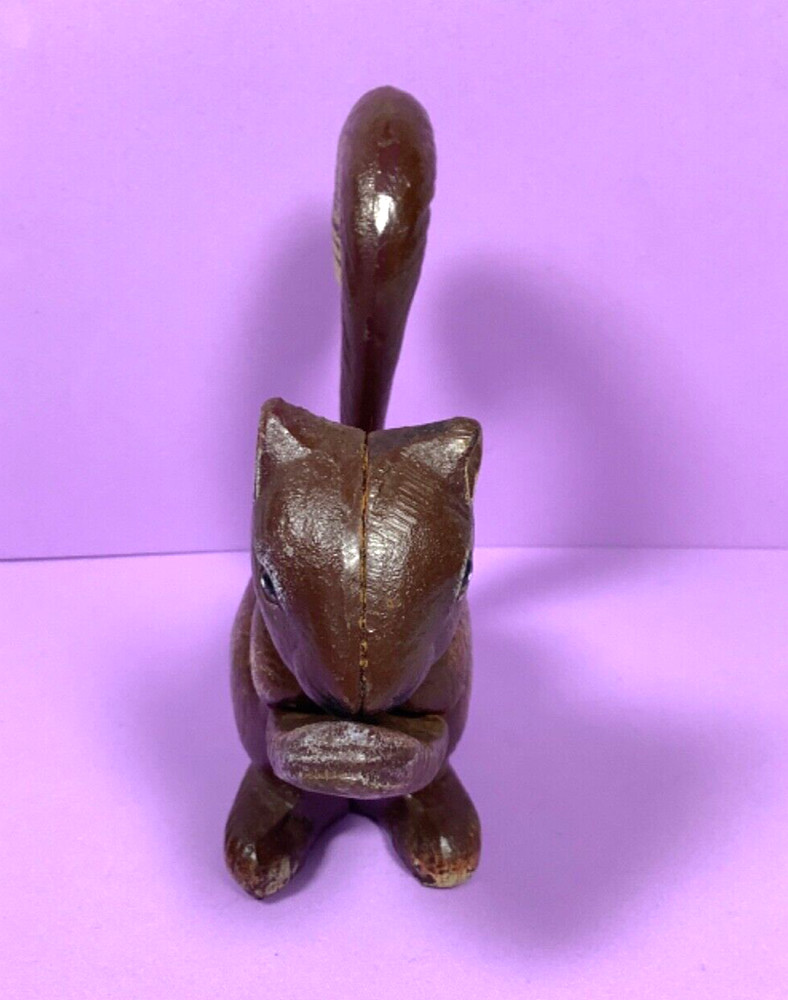 Vintage Antique Cast Iron Squirrel Nutcracker