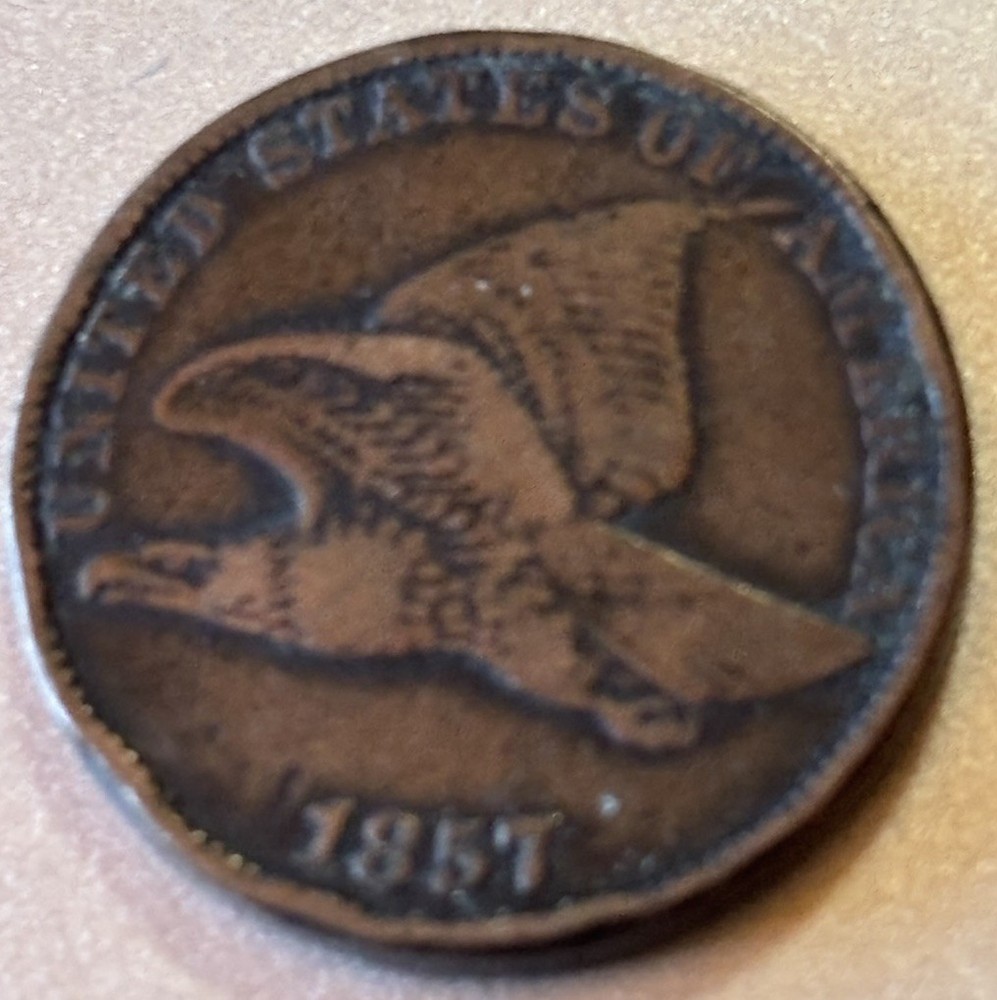 1857 flying eagle penny