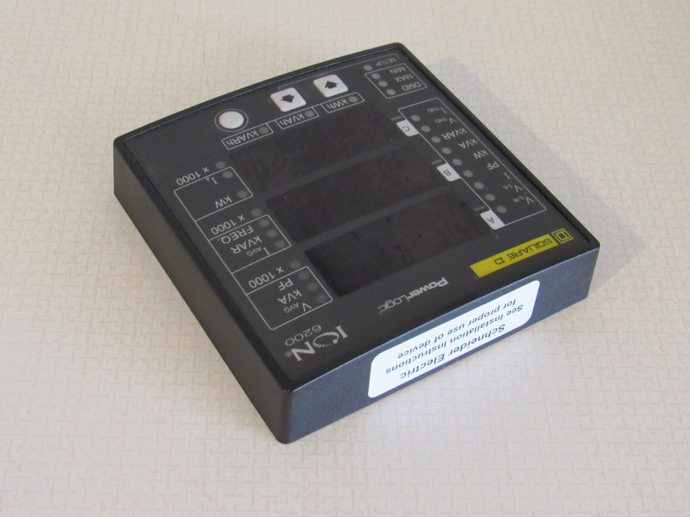 SQUARE D PowerLogic ION 6200 6200R Module Digital Panel