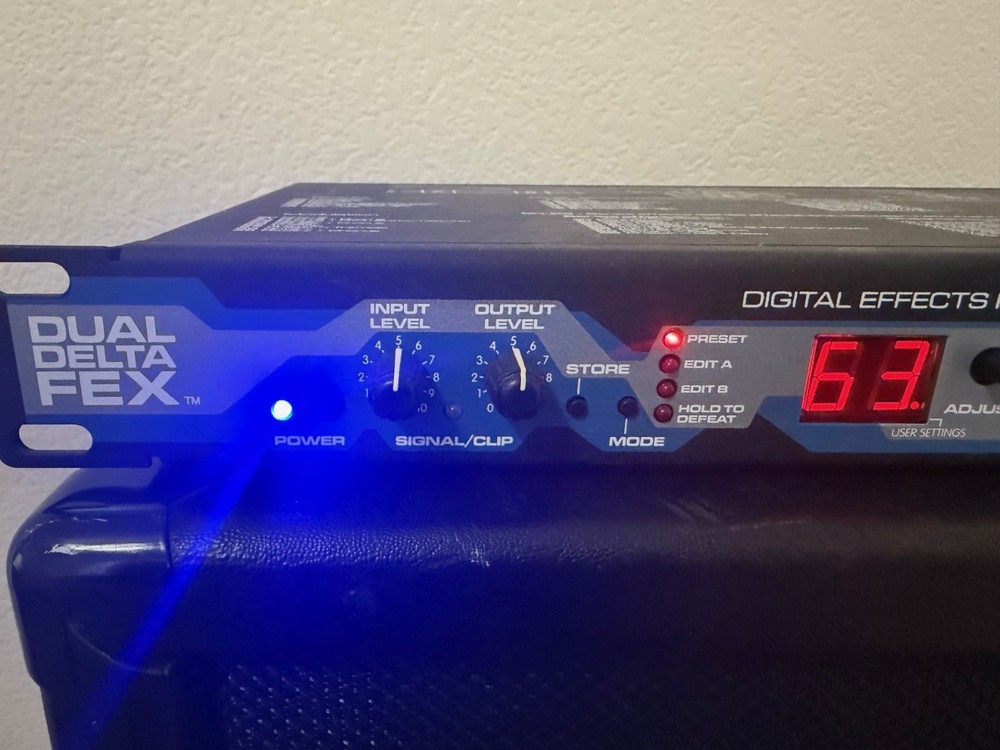 Peavy DDF2 Dual Deltafex Effects Processor
