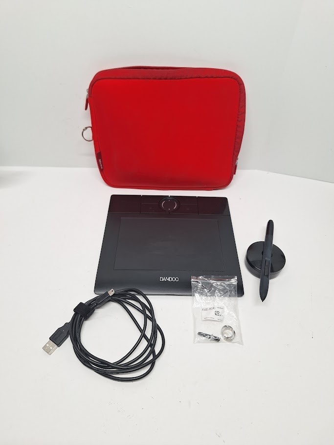 Wacom Bamboo Graphics Tablet Model MTE-450A Black
