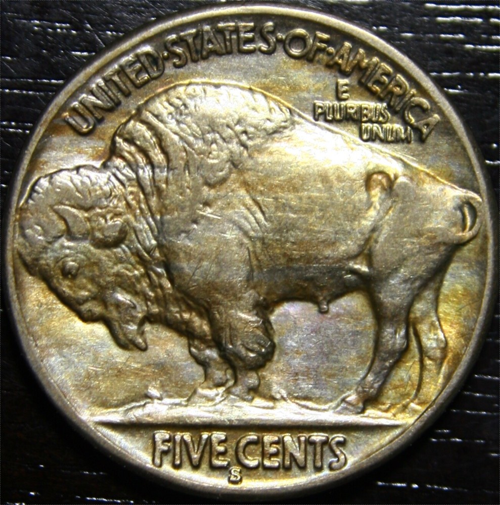 1936 S Buffalo Nickel