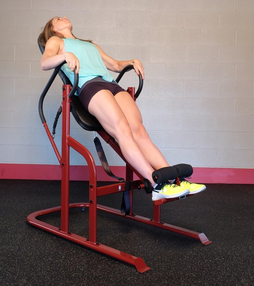 Body-Solid Inversion Table - Heavy-Duty Steel Frame with Thick Padding