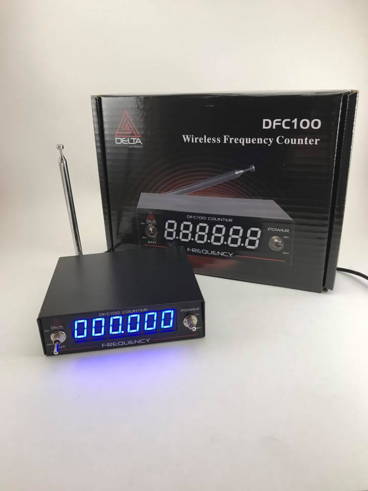 DELTA DFC100 WIRELESS or INLINE 6 DIGIT PRECISION FREQUENCY COUNTER CB Radio