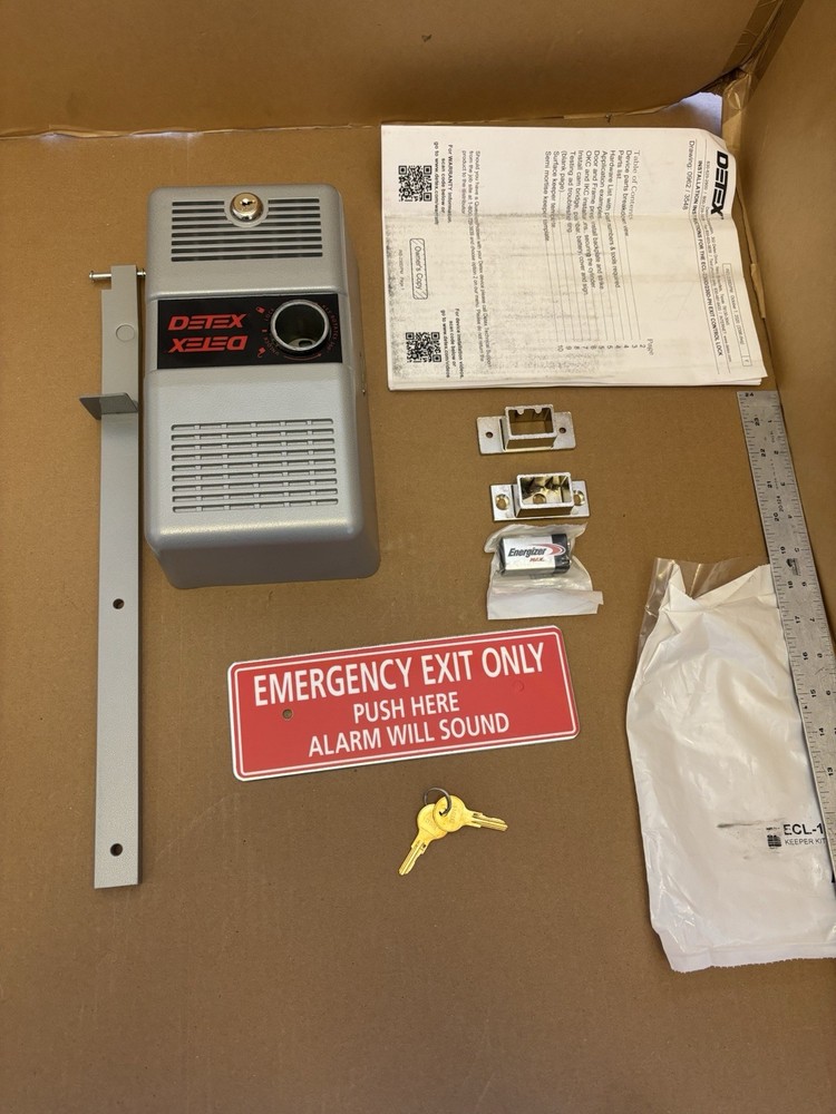 Detex Alarm Panic Exit Control Lock ECL-230D