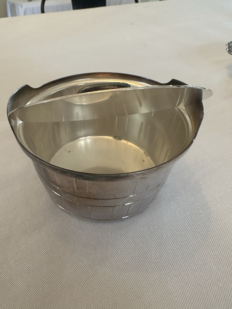 Vintage Silver Plated Dish With Lid