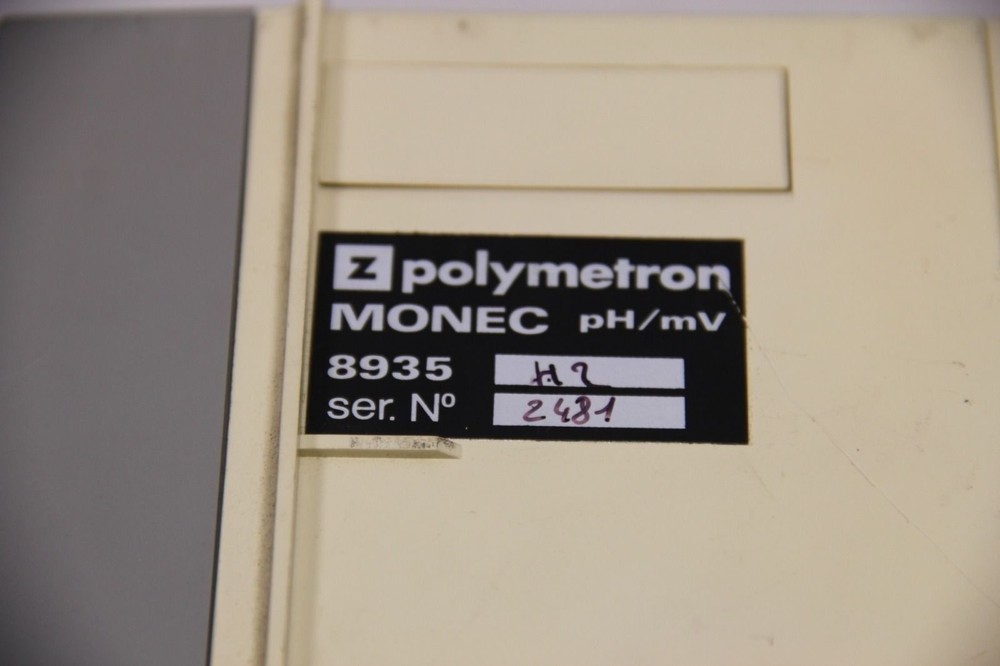 Polymetron MONEC 8935 Resistivity Transmitter - USED