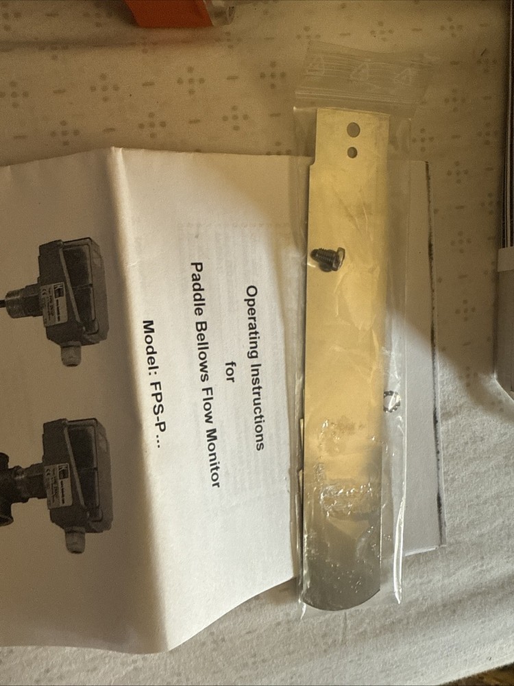 Paddle Bellow Flow Monitor