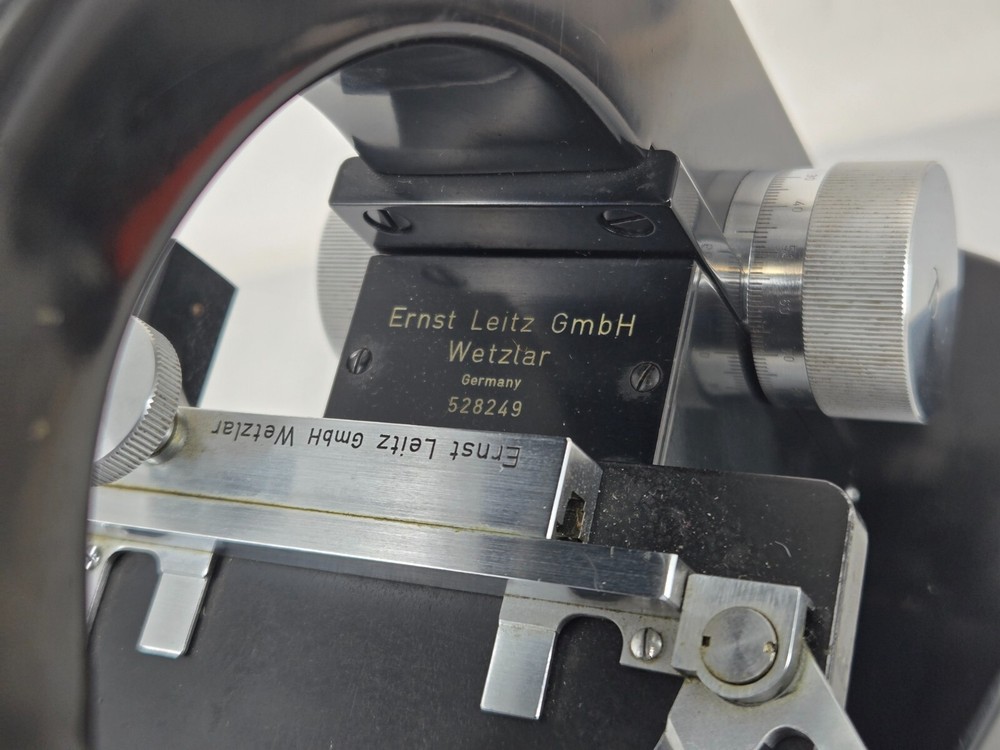 Ernst Leitz Wetzlar Binocular Microscope 610667 &transformator&Lab Microscope