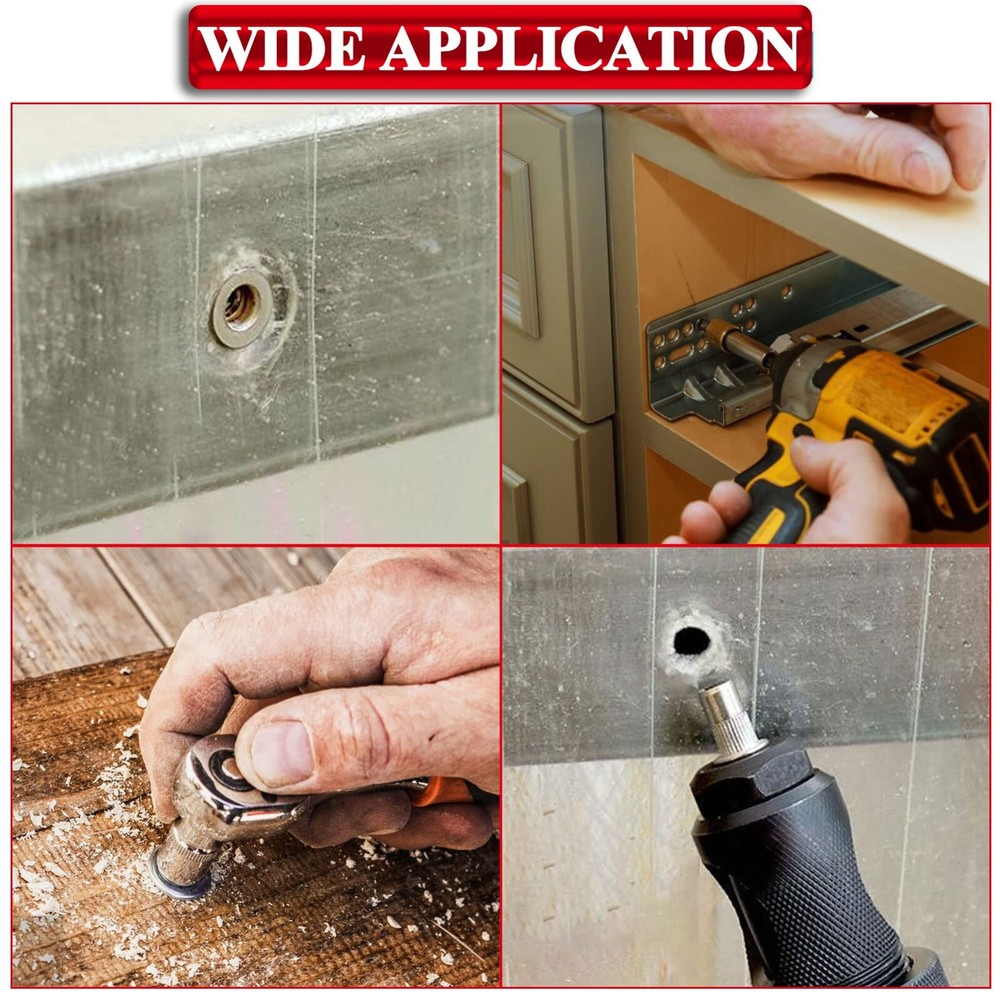 900 Rivet Nut Kit For Rivnut Thread Setting Tool Nut Setter NutSert Riveter M12