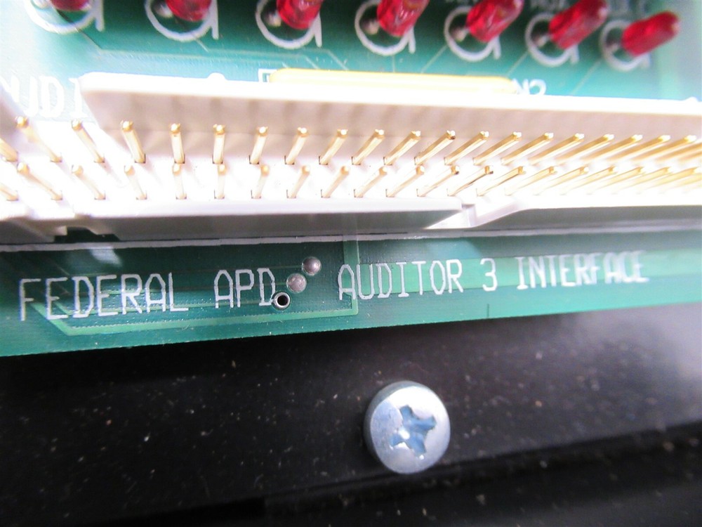 Federal APD 92-8961 Auditor 3 PowerPad Fee Computer System PCB w/ Enclosure