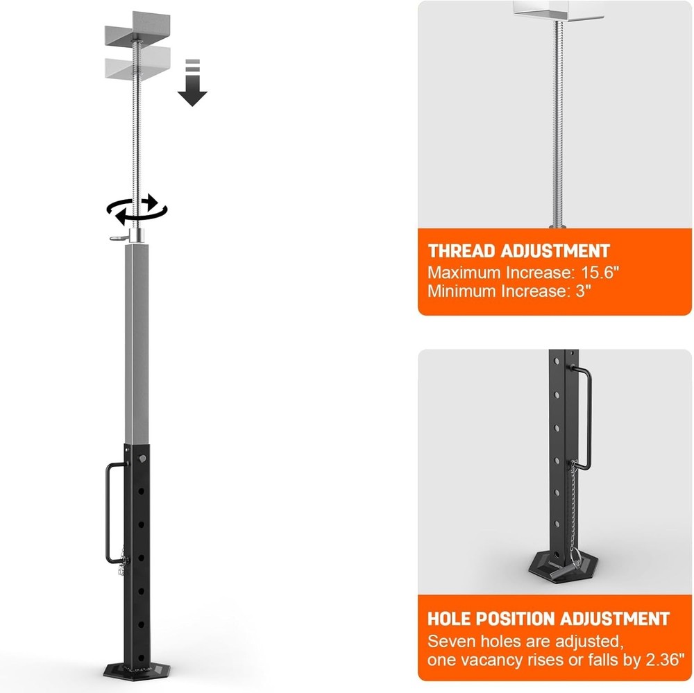 RV Slide Out Support Jack Stands for Stabilize Travel Trailer Camper Fifth Wheel
