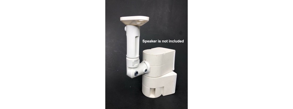 Wall Mount Ceiling Bracket for Bose Jewel Double Cube Speaker - Single - White