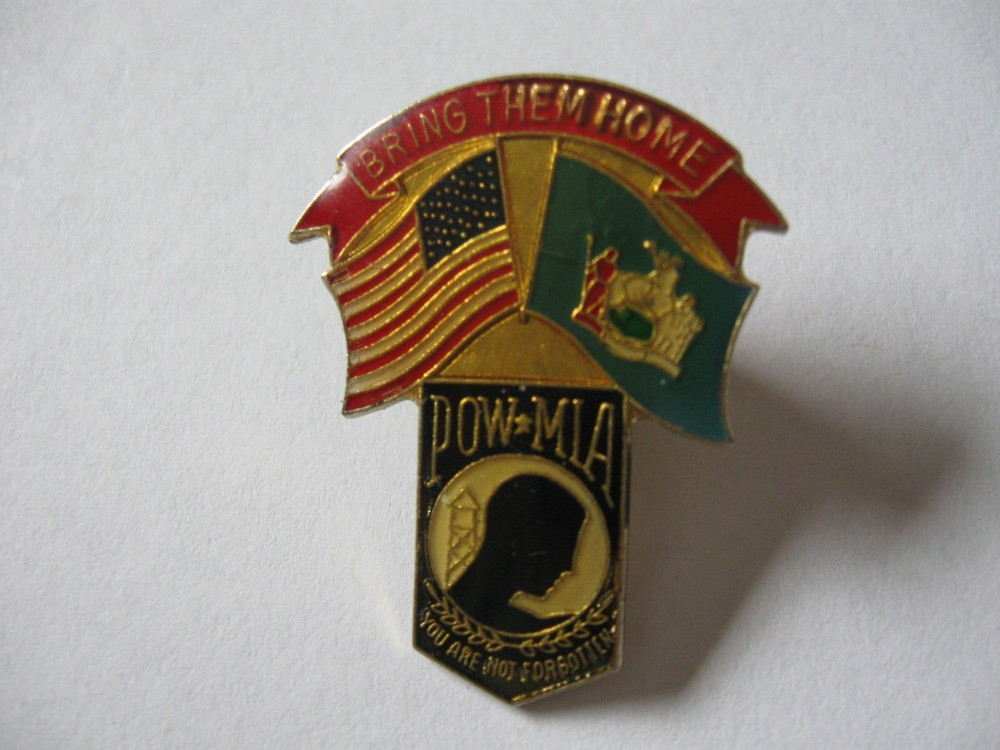 POW-MIA BRING THEM HOME PIN BACK