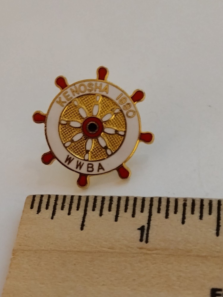 Kenosha WWBA 1990 Lapel Pin