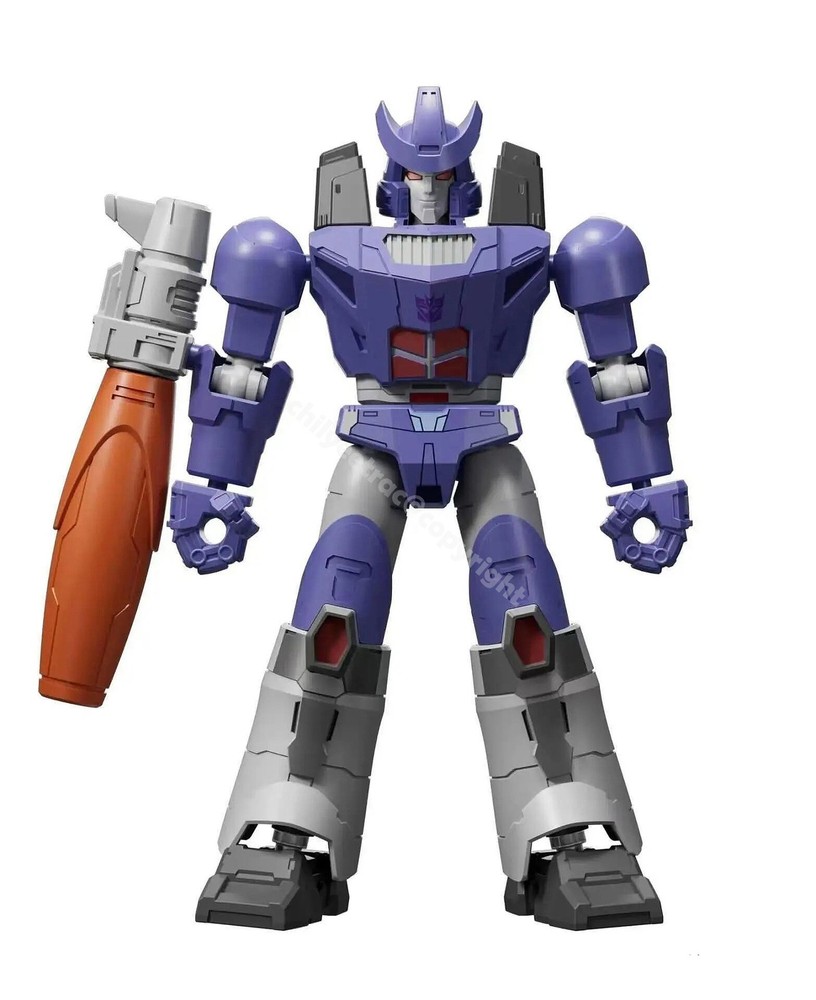 Blokees Transformers Galaxy Version 10th Galvatron Model Kit Assembly Figure