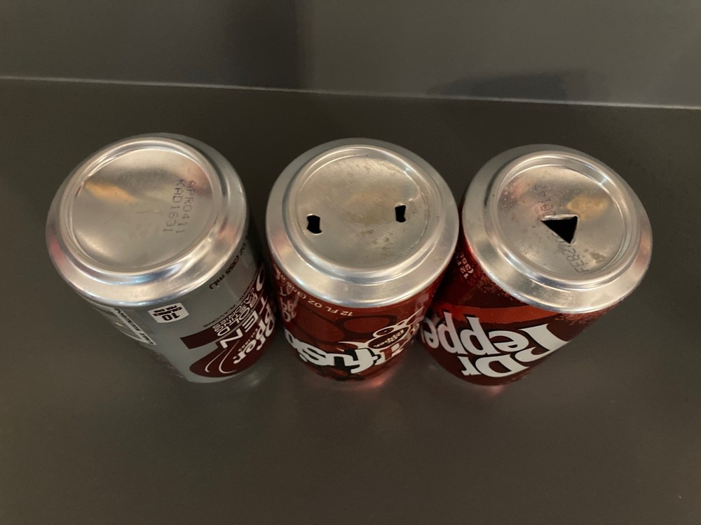 Dr Pepper Three Can Lot