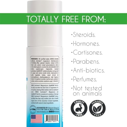 Dr. Robaina DMSO Roll-On for Pain Relief & Inflammation