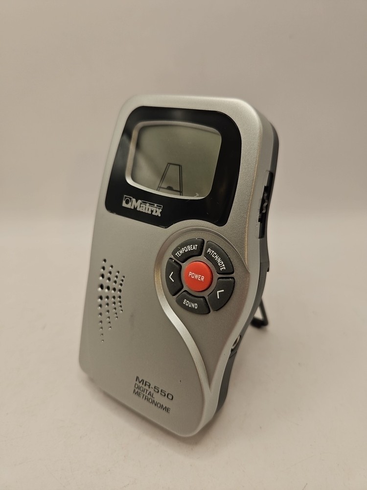 Matrix MR-550 Digital Metronome With LCD Pendulum Simulation