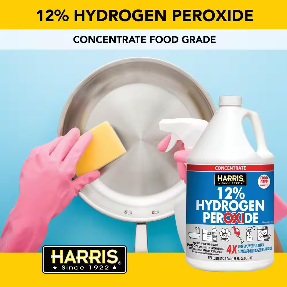 128 Oz. 12% Hydrogen Peroxide All Purpose Cleaner