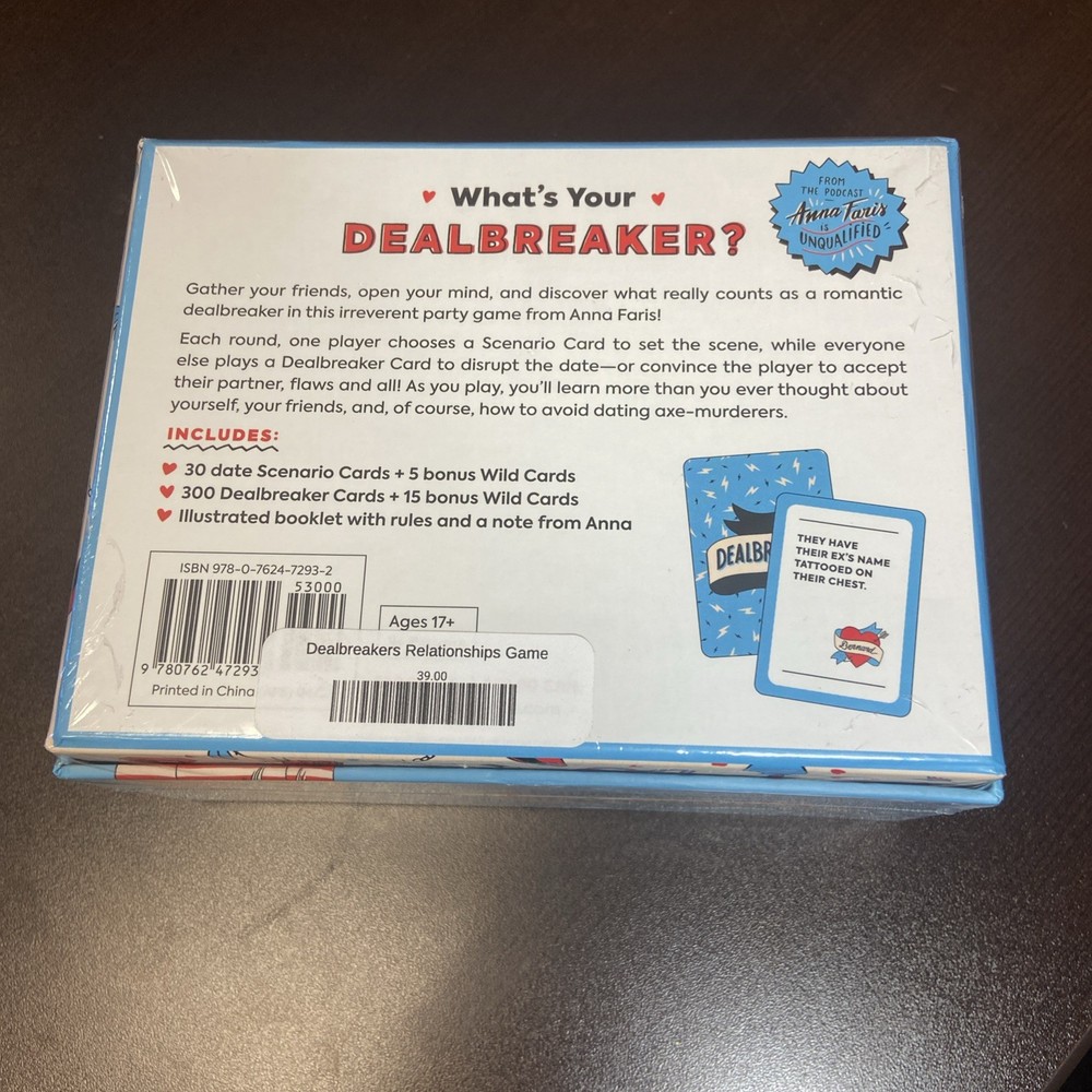 DEALBREAKERS - Anna Faris - A Game About Relationships